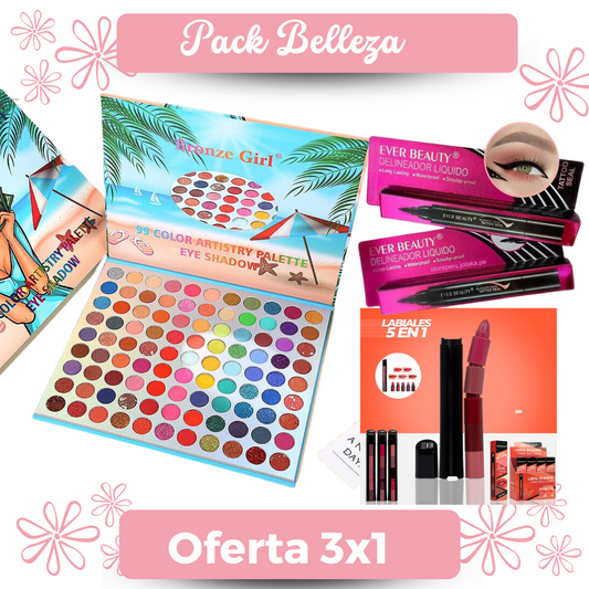 Pack de Maquillaje 3 en 1 EverBeauty®