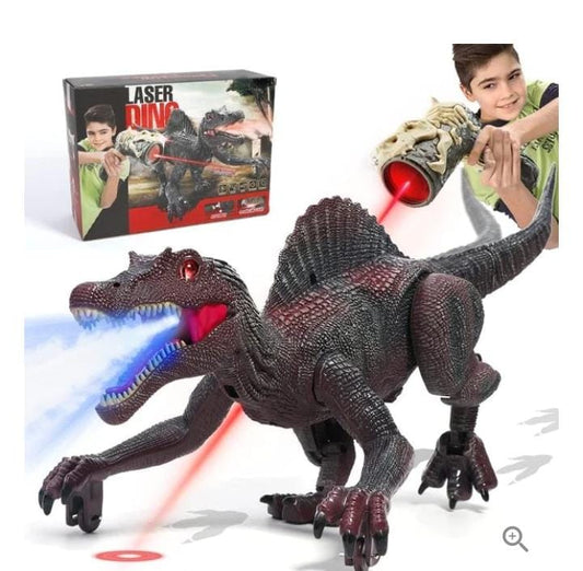 Dinosaurio Láser a Control Remoto con Vapor