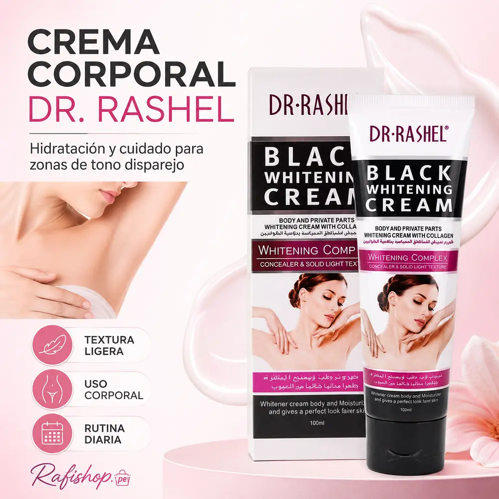 Crema corporal Dr. Rashel para el cuidado e hidratación de la piel