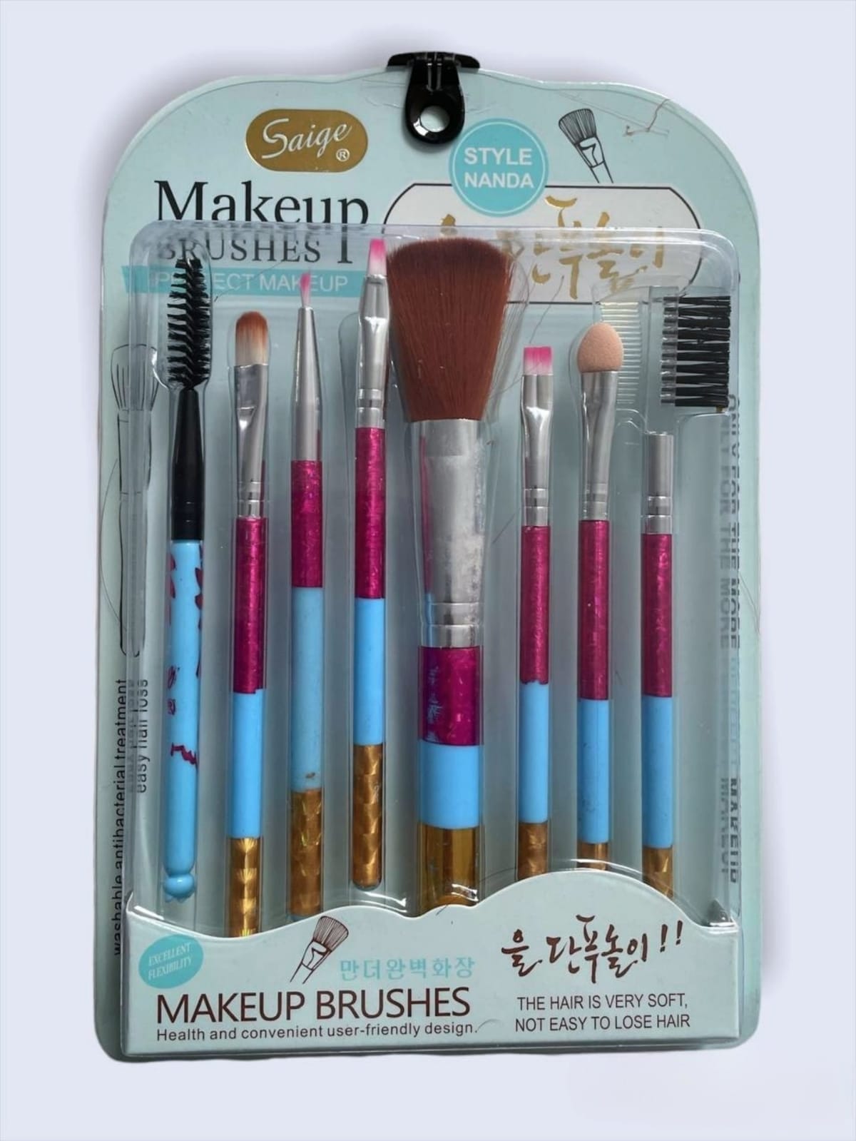 Set de 8 Brochas de Maquillaje